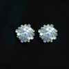 Delicate Floral Pearl Stud Earrings | Glint Gems